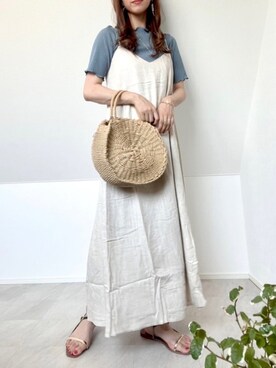 ＊𝒂𝒎𝒆𝒍𝒊𝒆𝒆＊さん（レディース・158cm）の夏コーディネート