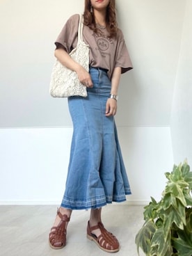 *𝒂𝒎𝒆𝒍𝒊𝒆𝒆*さん(レディース・158cm)の夏コーディネート