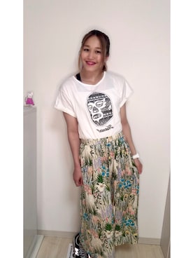 「Haoming（ハオミン）のアイテム」を使った、syurisyurisyuriさん（レディース・164cm）の春コーディネート