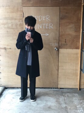 しゅんさん(メンズ・163cm)の冬コーディネート