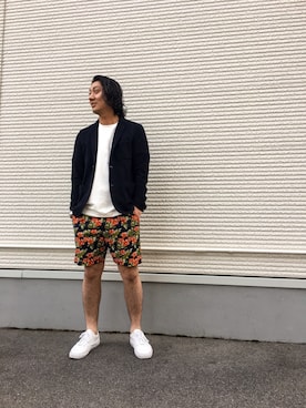 「BLACK LABEL CRESTBRIDGE（ブラックレーベル・クレストブリッジ）のアイテム（その他アウター）」を使った、HisayukiOguriさん（メンズ・178cm）の春コーディネート