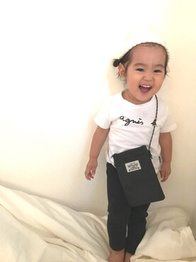 「90cm」｜「アイテム（その他）」を使った、antokiさん（キッズ・80cm）の夏コーディネート
