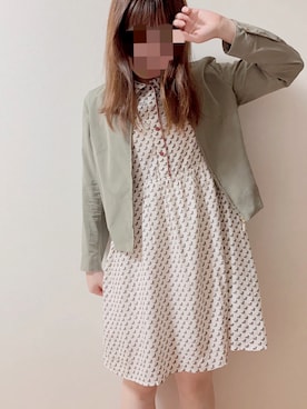 「アイテム（シャツワンピース）」を使った、りーたんさん（レディース・151cm・20代）の秋コーディネート