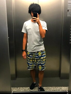 ぶちさん（メンズ・176cm）の夏コーディネート