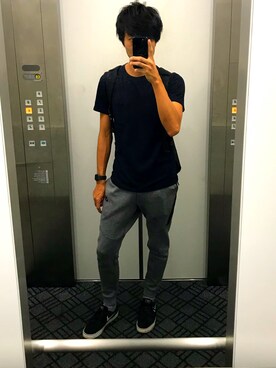 ぶちさん（メンズ・176cm）の秋コーディネート