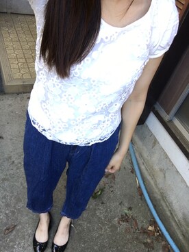 yuさん（レディース・157cm）の夏コーディネート