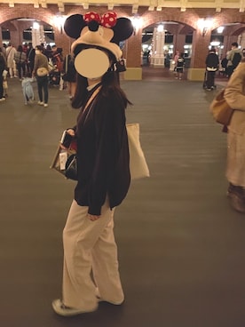 「CONVERSE（コンバース）のconverse（コンバース） ALL STAR OX（オールスターOX）（スニーカー）」を使った、yuさん（レディース・157cm）の秋コーディネート