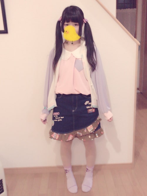 キュアえみすけ Spinnsのダウンジャケット コートを使ったコーディネート Wear