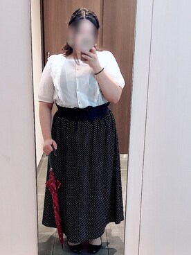 繭さん（レディース・159cm）の夏コーディネート