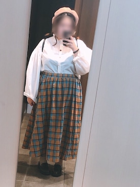 繭さん（レディース・159cm）の秋コーディネート