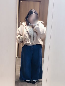 繭さん(レディース・159cm)の冬コーディネート