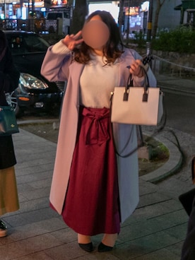 繭さん（レディース・159cm）の春コーディネート