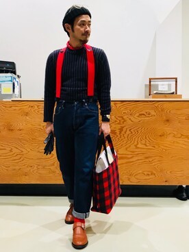 「トリッカーズ」｜「アイテム（その他）」を使った、soulmanさん（メンズ・163cm）の冬コーディネート