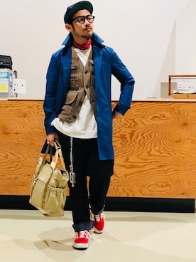tsuruta.dressteriorさん(メンズ・163cm)の冬コーディネート