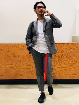 「THE SHOP TK （ザ ショップ ティーケー ）のアイテム（その他アウター）」を使った、soulmanさん（メンズ・163cm）の春コーディネート