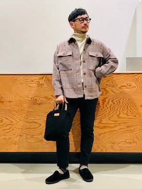 「THE SHOP TK （ザ ショップ ティーケー ）のアイテム」を使った、soulmanさん（メンズ・163cm）の冬コーディネート