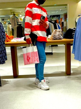 「AMBUSH（アンブッシュ）のアイテム（財布/小物）」を使った、ごった煮の善さん（メンズ・175cm）の春コーディネート