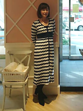 「レイヤードstyle」｜la gracieuxさん（レディース・165cm）の冬コーディネート