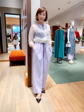 「おとなコーデ」｜「アイテム（その他）」を使った、la gracieuxさん（レディース・165cm）の春コーディネート