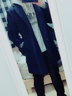 「Roots Canadaのアイテム（トップス）」を使った、kochanさん（メンズ・170cm）の冬コーディネート