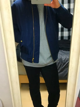 「JOURNAL STANDARD（ジャーナルスタンダード）のアイテム（MA-1）」を使った、kochanさん（メンズ・170cm）の春コーディネート