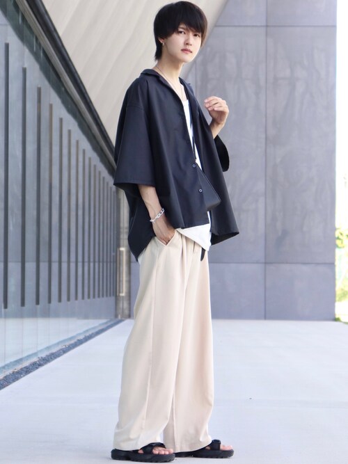 ユウ Anownのシャツ ブラウスを使ったコーディネート Wear