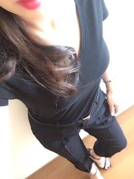 「FLYMODEL（フライモデル）のアイテム」を使った、ミキリナさん（レディース・163cm）の夏コーディネート