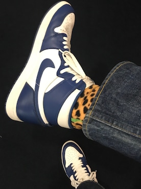 「NIKE（ナイキ）のアイテム（スニーカー、ブルー系）」を使った、Su®︎さん（メンズ・178cm）の夏コーディネート