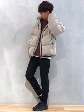 「LIDNM（リドム）のアイテム（財布/小物）」を使った、たいち / モテ男製造機 さん（メンズ・170cm）の冬コーディネート