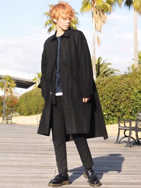 「VOAAOV（ヴォアーブ）のアイテム（その他アウター）」を使った、たいち / モテ男製造機 さん（メンズ・170cm）の冬コーディネート