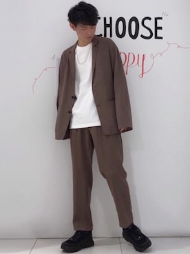 「UNIQLO（ユニクロ）の50色ソックス（消臭機能付き）（ソックス/靴下）」を使った、たいち / モテ男製造機 さん（メンズ・170cm）の春コーディネート