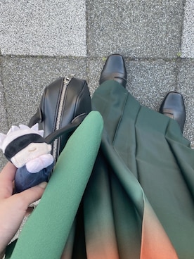 「袴」｜「アイテム（その他）」を使った、🧺ㅤさん（レディース・160cm）の春コーディネート