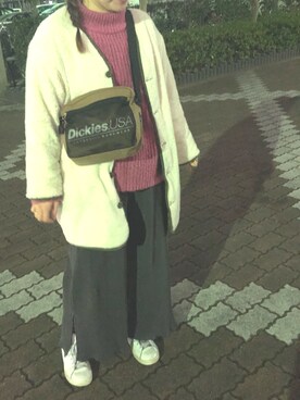 m.さん（レディース・161cm）の冬コーディネート