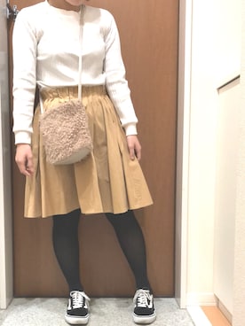 m.さん（レディース・161cm）の冬コーディネート