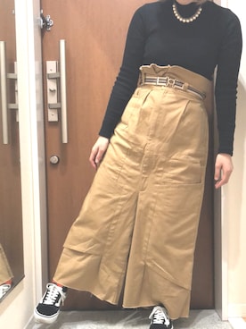 m.さん（レディース・161cm）の冬コーディネート