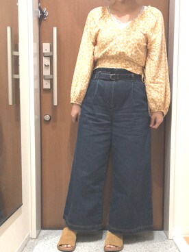 m.さん(レディース・161cm)の春コーディネート