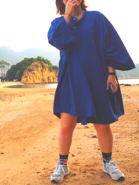 「by boe（バイボー）のアイテム」を使った、m.さん（レディース・161cm）の秋コーディネート