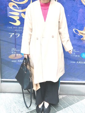 m.さん（レディース・161cm）の冬コーディネート