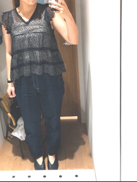 m.さん（レディース・161cm）の夏コーディネート