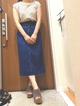 m.さん（レディース・161cm）の夏コーディネート