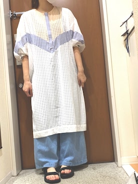 m.さん（レディース・161cm）の夏コーディネート