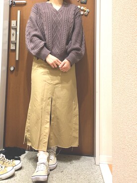 m.さん（レディース・161cm）の春コーディネート