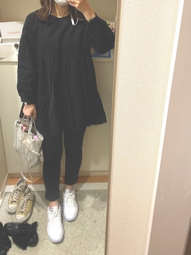 「by boe（バイボー）のアイテム」を使った、m.さん（レディース・161cm）の春コーディネート