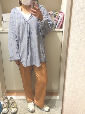 m.さん（レディース・161cm）の春コーディネート