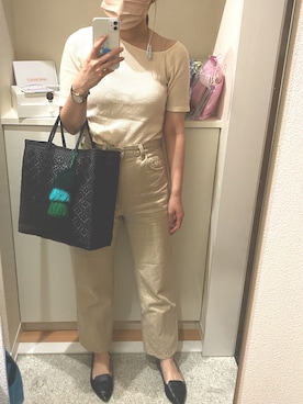 m.さん(レディース・161cm)の夏コーディネート