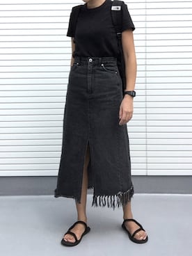 Uさん（レディース・165cm）の秋コーディネート