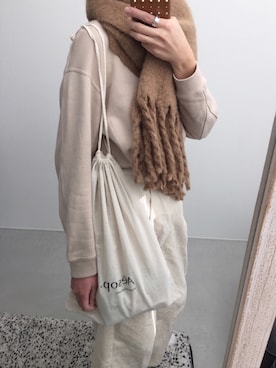 Uさん（レディース・165cm）の冬コーディネート