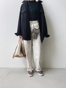 Uさん（レディース・165cm）の冬コーディネート