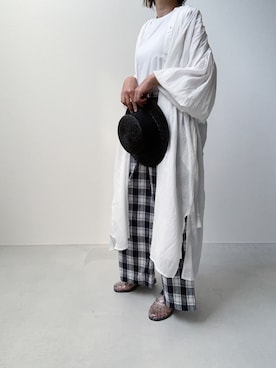 Uさん（レディース・165cm）の夏コーディネート