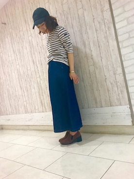 「ブーティ」｜ORientalTRaffic高田馬場さん（レディース・163cm）の冬コーディネート